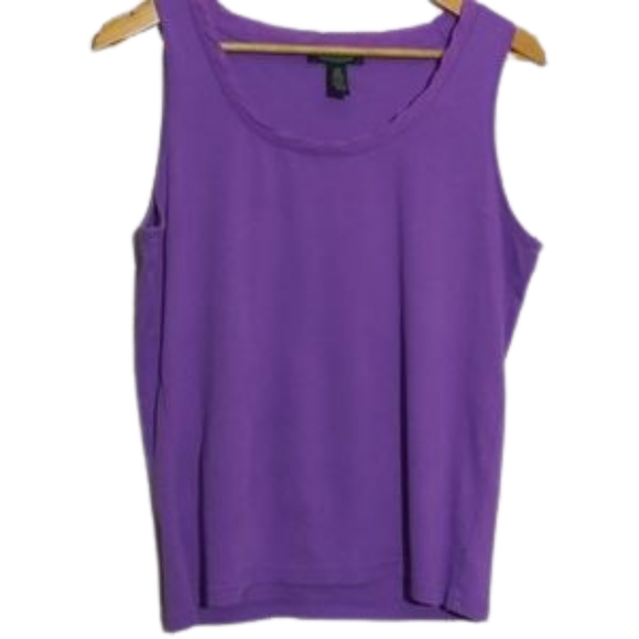 Lauren Ralph Lauren Tops - Lauren Ralph Lauren purple top sz L